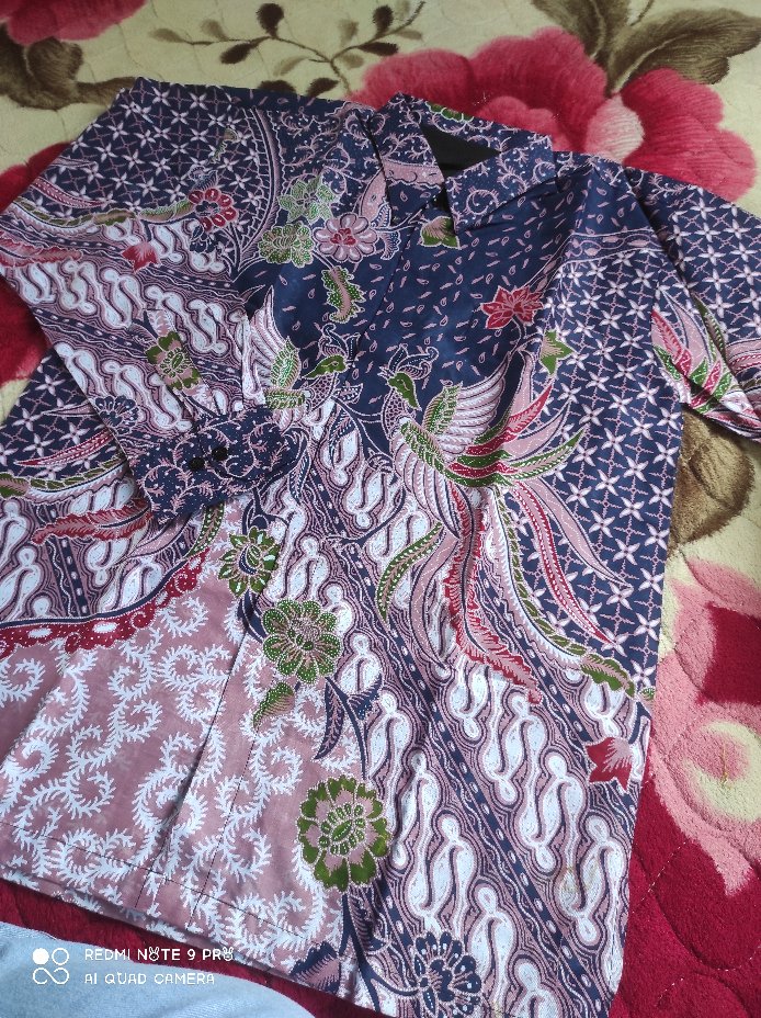 Peksi Kembar Kemeja Batik Pria Lengan Panjang Bahan Katun Halus Full Furing By Aljaya Batik