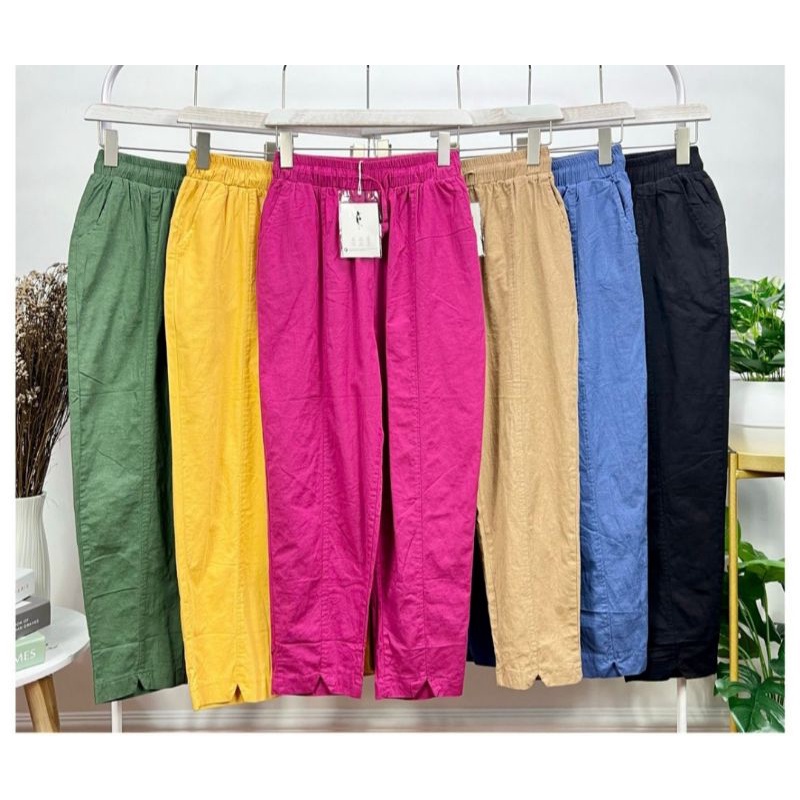 bangkok pants import belah list V | celana bangkok import aym