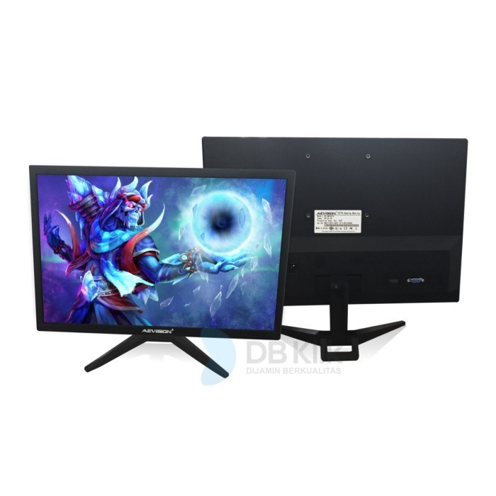 LED Monitor AEVision GM7557X 18.5&quot; IPS 75Hz 2K Quad HD HDMI VGA - DOT