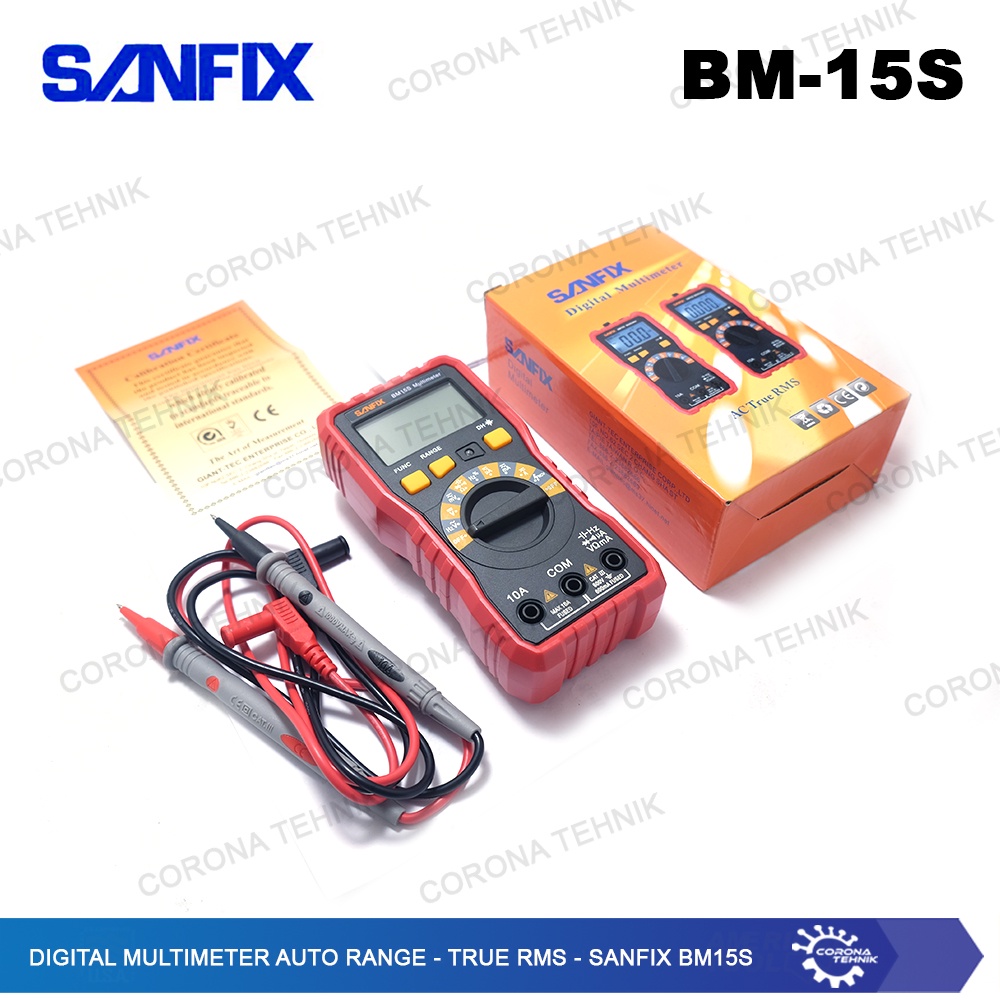 Sanfix BM15S - Digital Multimeter Auto Range - True RMS