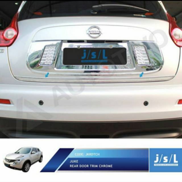 List pintu belakang Nissan Juke chrome jsl