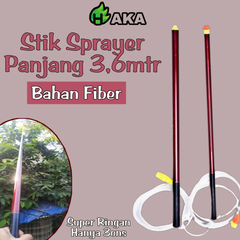 , / STIK SPRAYER PANJANG 3,6 METER SANGAT RINGAN/ STIK SPRAYER ELEKTRIK MANUAL