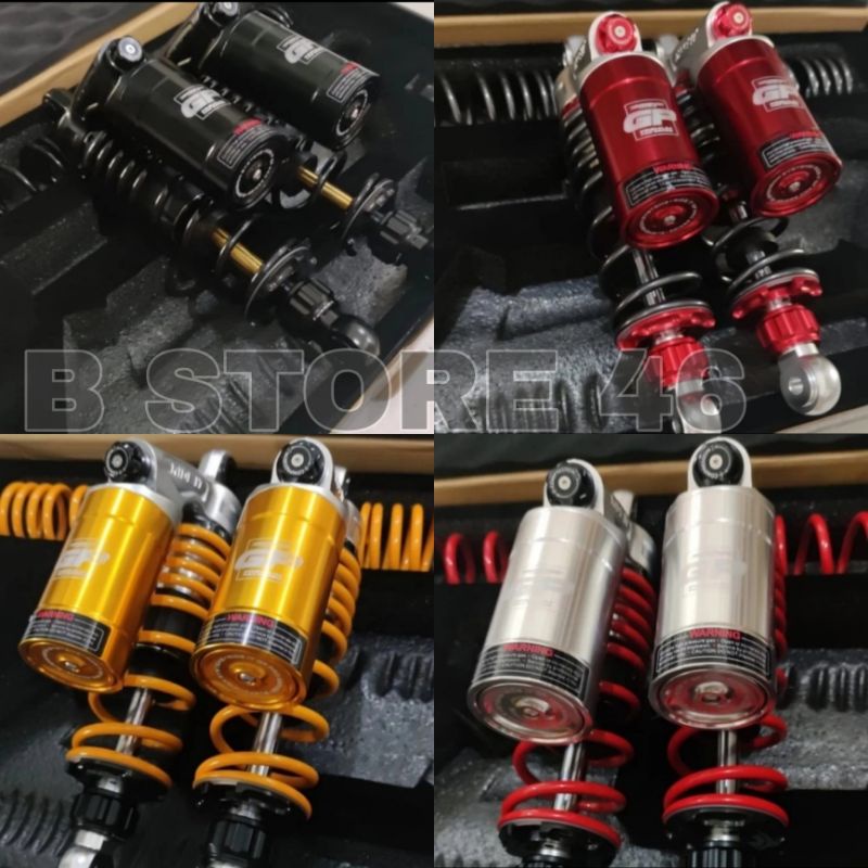 shock tabung rx king fizr jupiter z verza size 280mm 320mm 340mm ride it gp premium double klik rebo