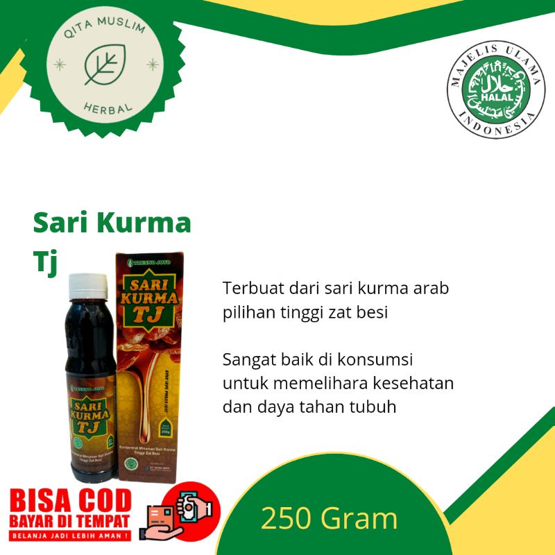 

Sari Kurma TJ 250 gr ||sari kurma dari arab