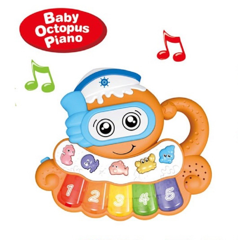 PLOOPY BABY OCTOPUS PIANO / MAINAN ANAK