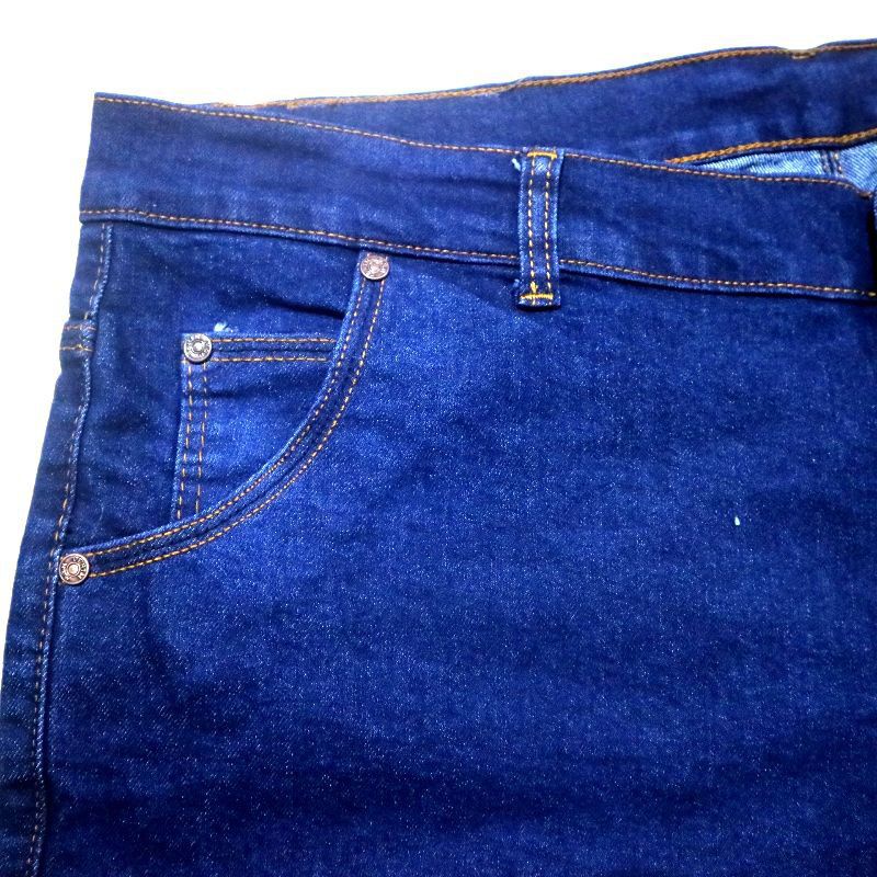 celana jeans pendek pria jumbo BIGSIZE