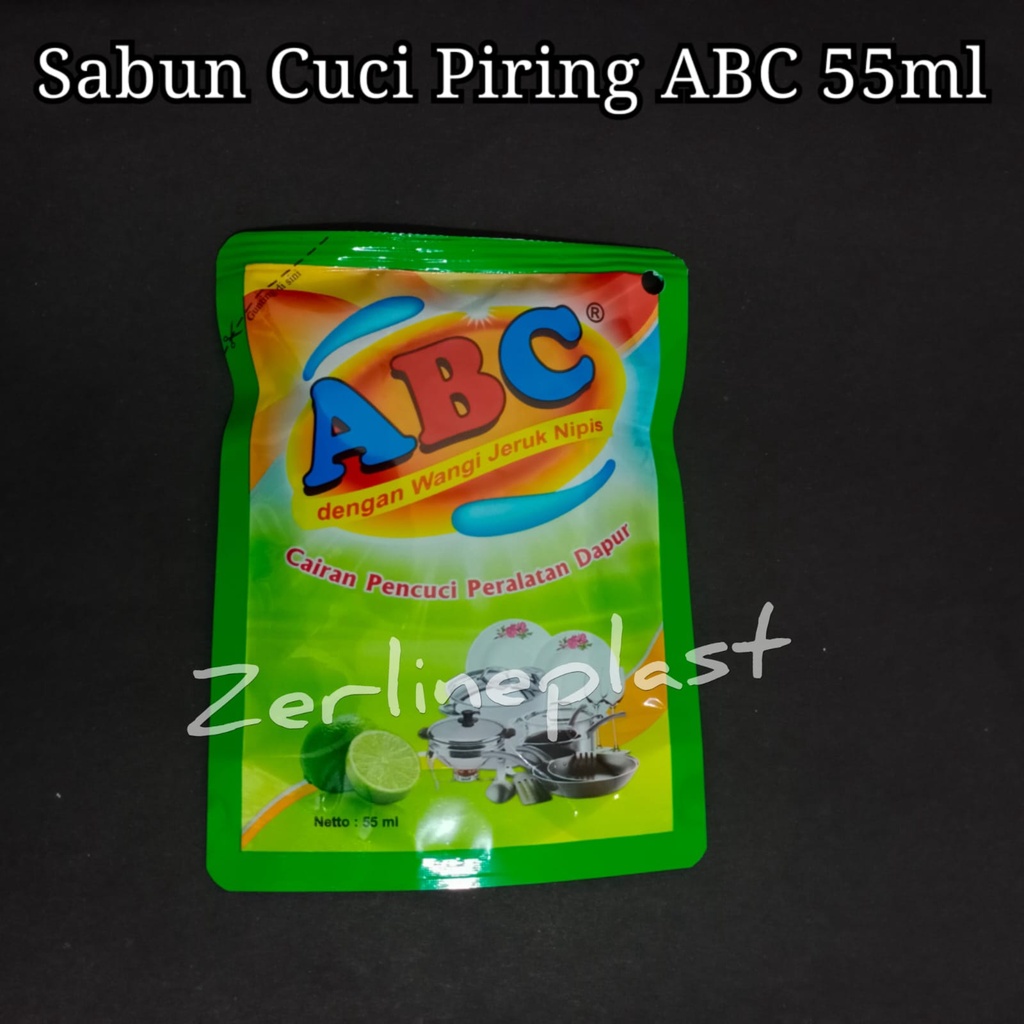 Sabun ABC Dishwashing 55 ML - Sabun Cuci Piring