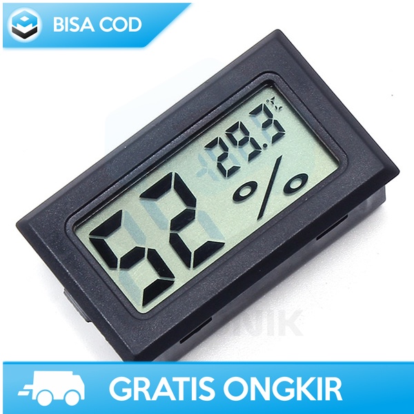 TERMOMETER PENGUKUR SUHU UDARA RUANGAN ORI OOTDTY DIGITTAL HYGROMETER