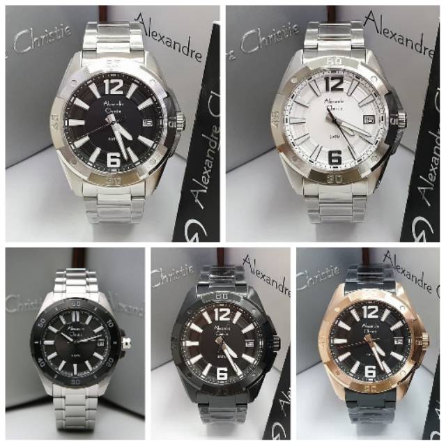 JAM TANGAN PRIA ALEXANDRE CHRISTIE AC 8608 ORIGINAL
