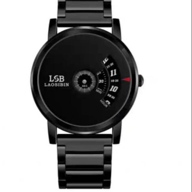 Jam tangan bisnis pria. Merek laosibin watter resistant.