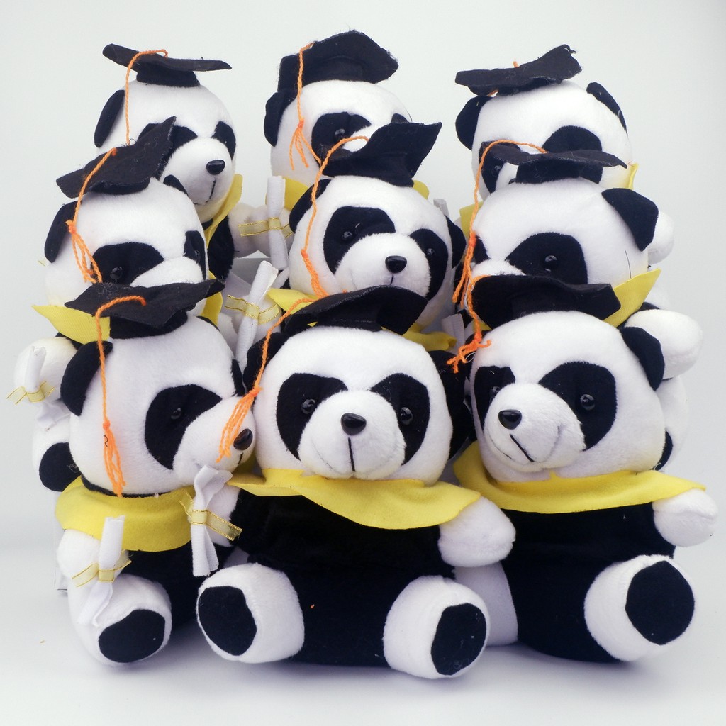 Boneka Wisuda Panda Mini Bahan Super Halus Shopee Indonesia