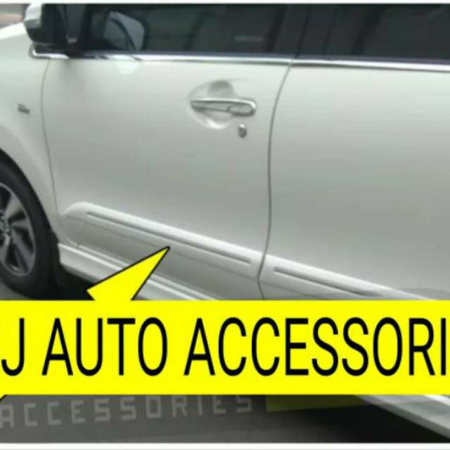 List body moulding avanza veloz list body samping avanza veloz