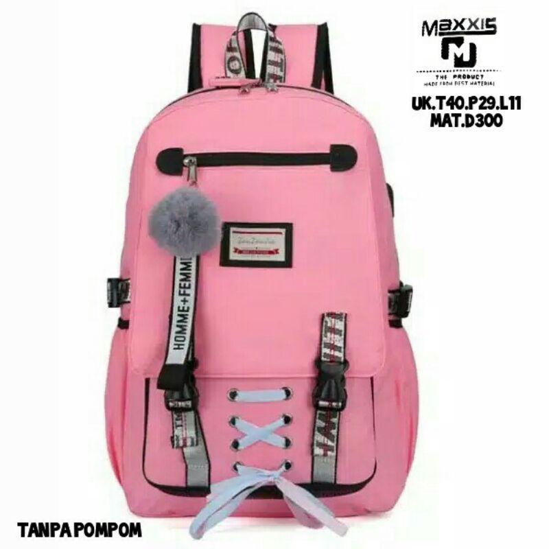 Tas Sekolah Anak Perempuan Sd Smp Sma Backpack Ransel Cowok Cewek Backpack Sekolah Kuliah Ker