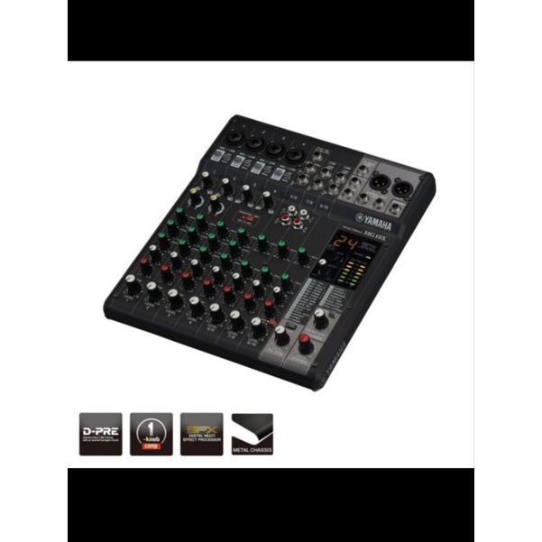 Mixer audio yamaha mg10x mg 10x mg 10 x 10CH original