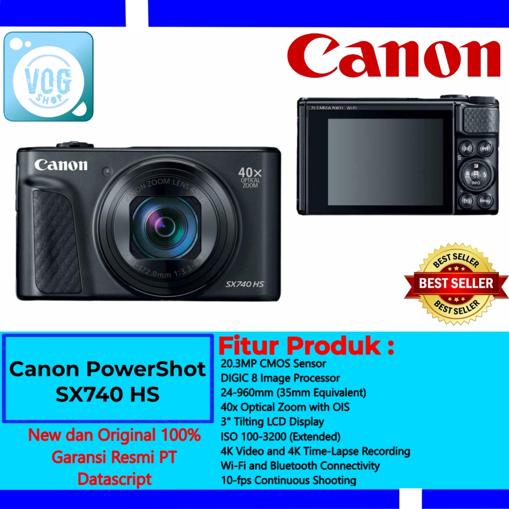 Canon PowerShot SX740 HS - Canon SX740 HS