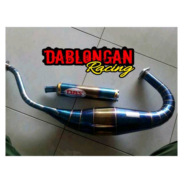 Knalpot ninja rr dbs twotone