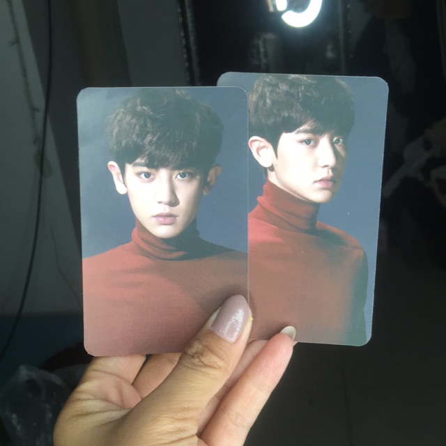 EXO - CHANYEOL official sticker photocard for life album