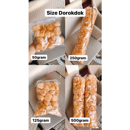 

[500g] DOROKDOK VIRAL/KERUPUK KULIT/RAMBAK