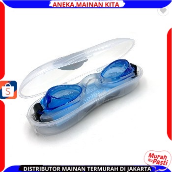 (BISA COD) Kacamata Renang Anti Fog UV + Free Box Kacamata Kacamata Berenang Anak Kacamata Renang Dewasa