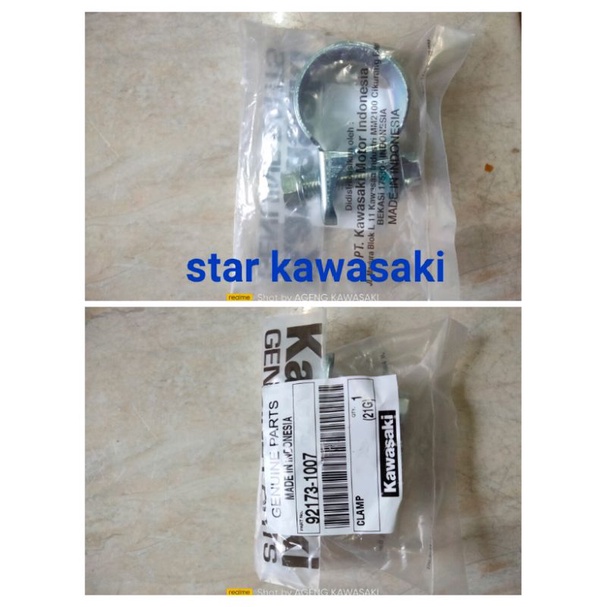 Klem kleman Knalpot KLX150 KLX 150 Original