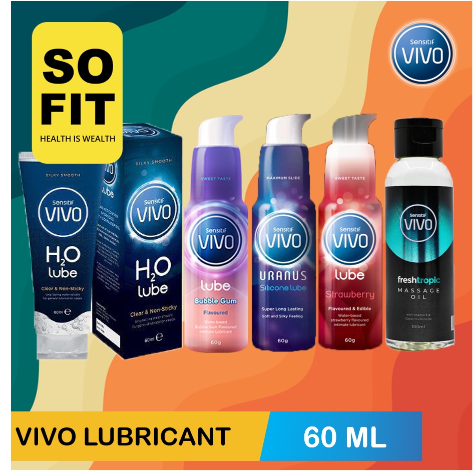 VIVO Lubrican Series / Pelumas / Alat Kontrasepsi / Kondom VIVO