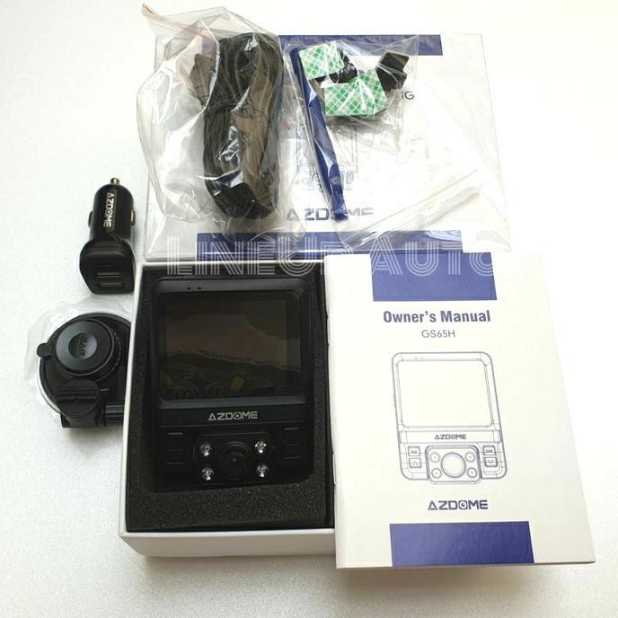 READY Azdome GS65H DualCam GPS Car Dashcam Dash Camera Mobil