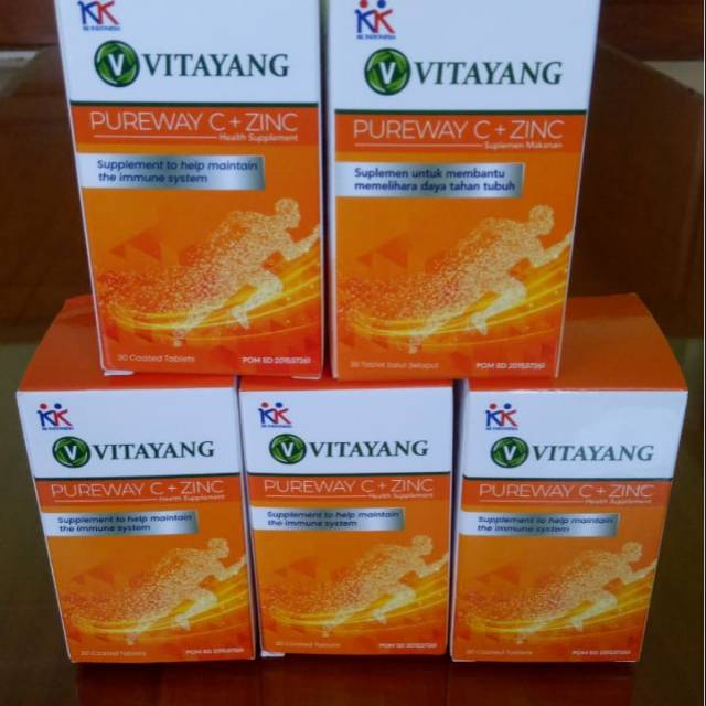 Vitayang vitamin C Pure way+ zinc