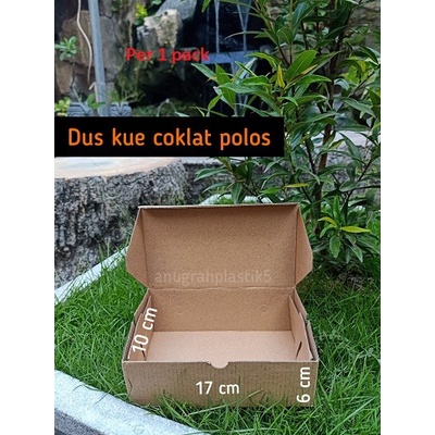 

Dus Kraft kue coklat polos/ box Kraft coklat polos 17 x 10 PER 10 PCS