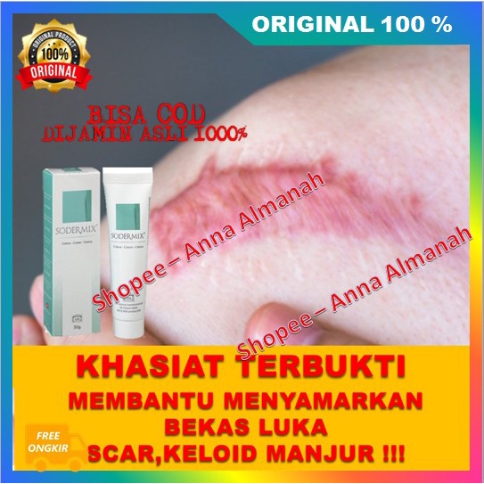 PROMO Sodermix Cream Menyamarkan Bekas Luka Scar Keloid Ruam Popok Ampuh 100% ASLI ORIGINAL