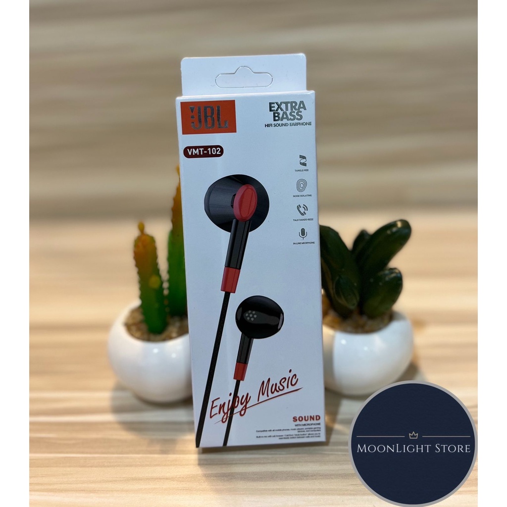 Handsfree / Earphone VMT-102 Jernih Full Bass
