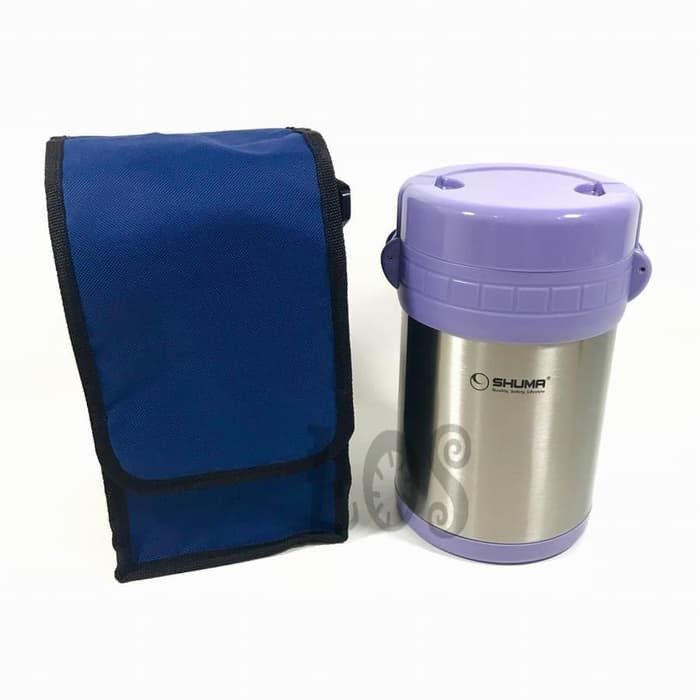 Shuma Lunch Box 1500Ml (Sku:00142.00019) - Biru Murah + Gratis Ongkir