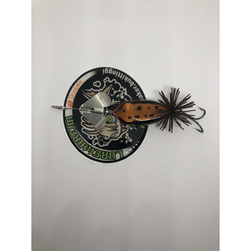 Lure hoox codoc40 lure jumpfrog asli made in thailand dilengkapi propeller