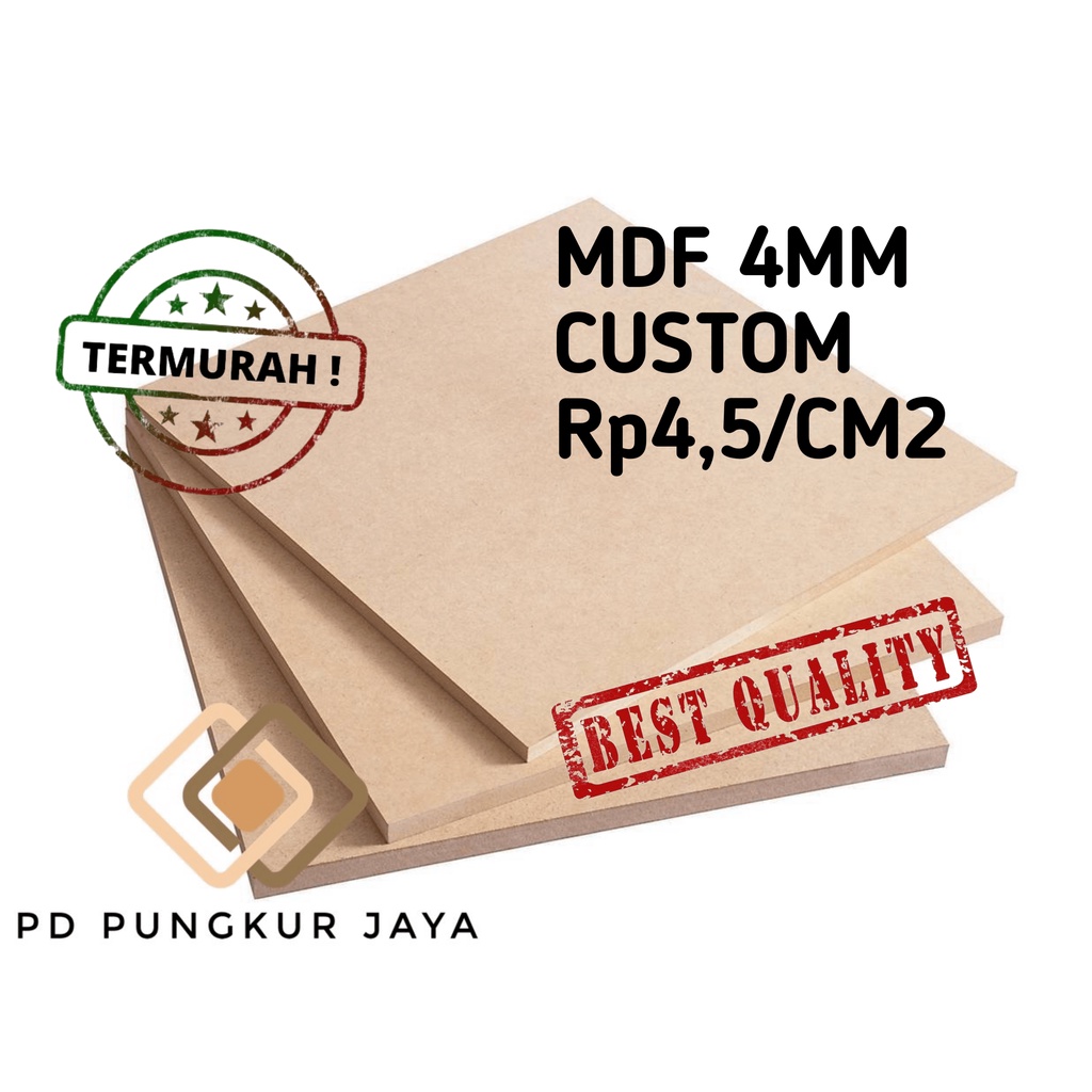 

PAPAN MDF 4MM CUSTOM
