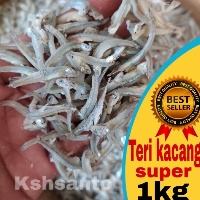 

[COD] ikan asin teri kacang super-1kg [COD]
