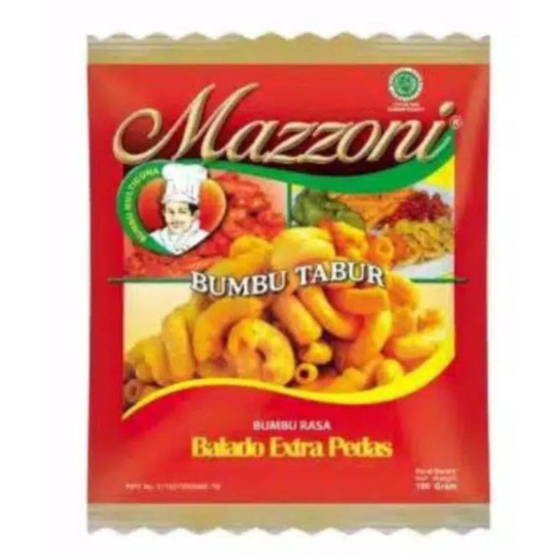 

Mazzoni Bumbu Tabur Rasa Balado Extra Pedas 100 Gram