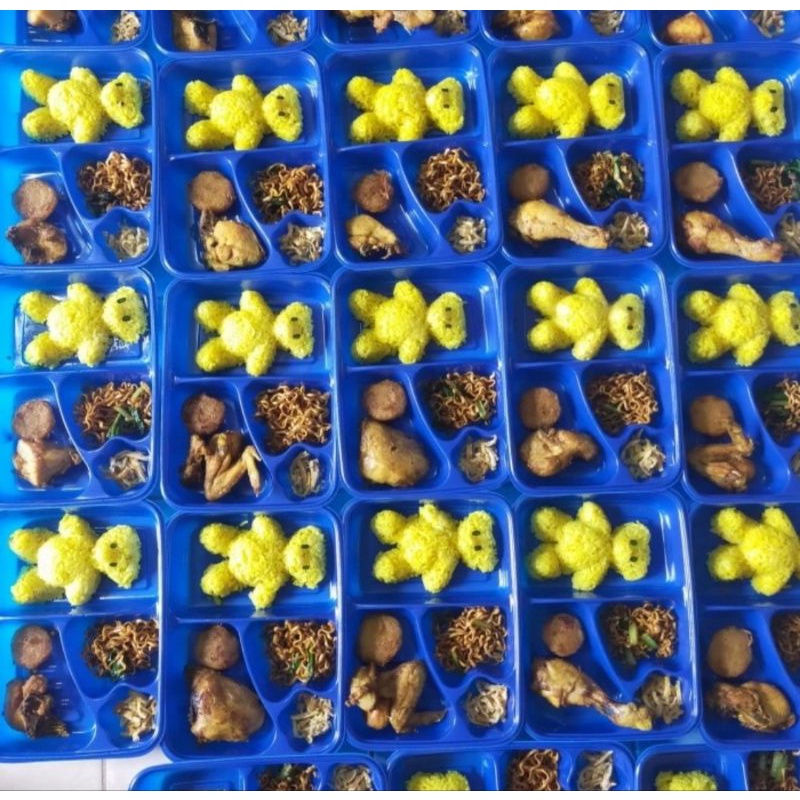 

Paket bento ulang tahun anak