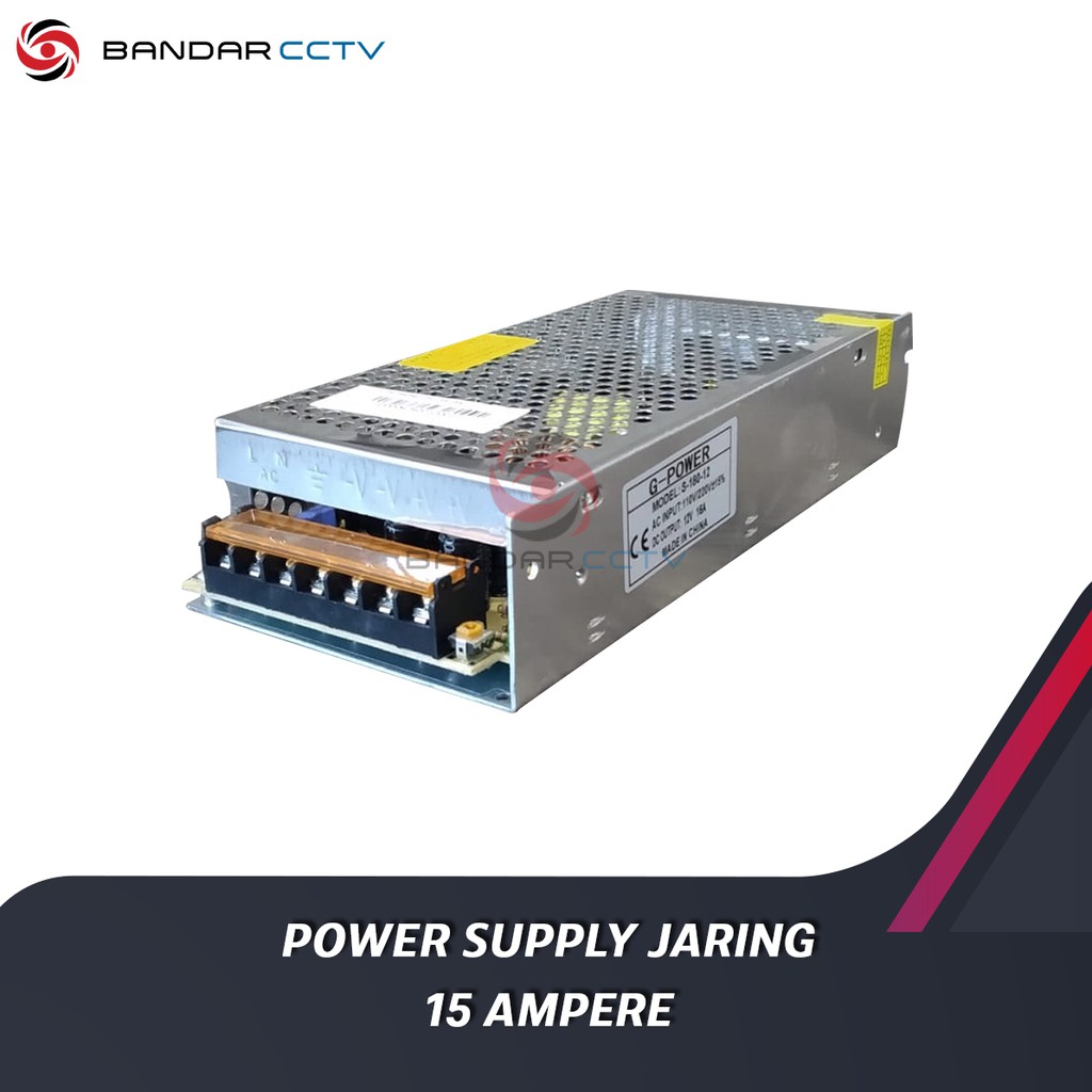 Power Supply Jaring 12 Volt 15 Ampere