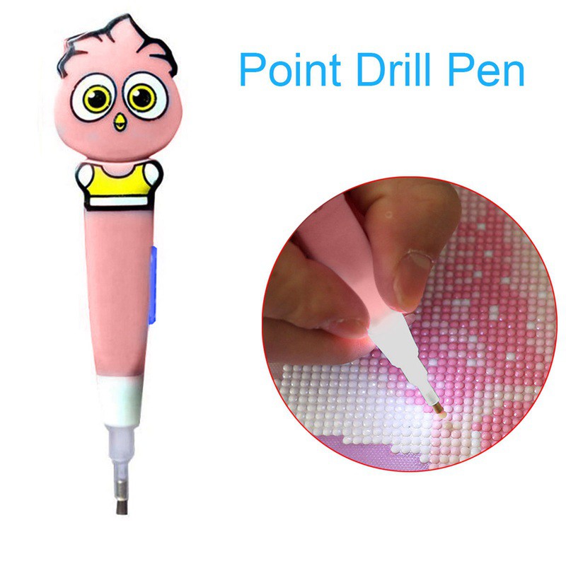 Diy Lukisan Diamond 5d Dengan Gambar Kartun Burung Hantu Warna