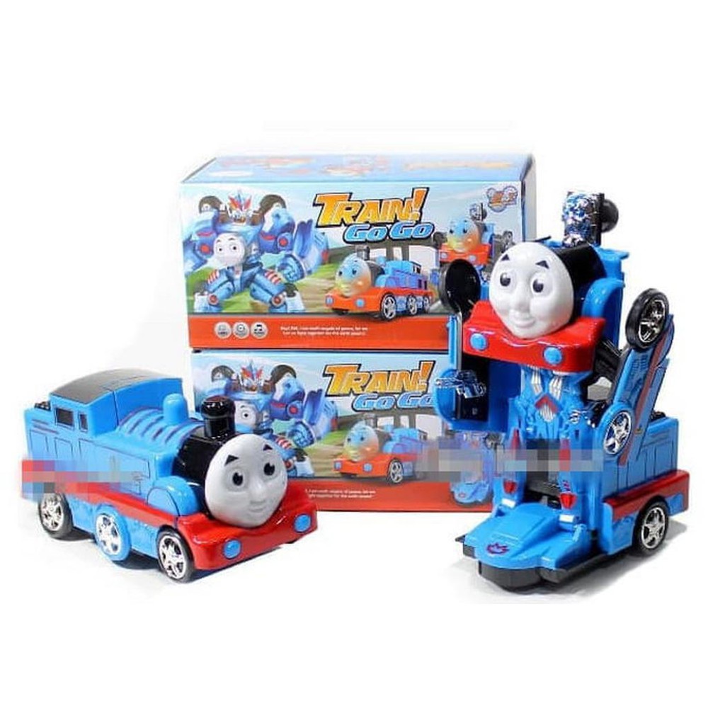 grosir aksesoris dan mainan MAINAN MOBIL ROBOT THOMAS TRAIN GO GO KERETA THOMAS ROBOT Berkualitas