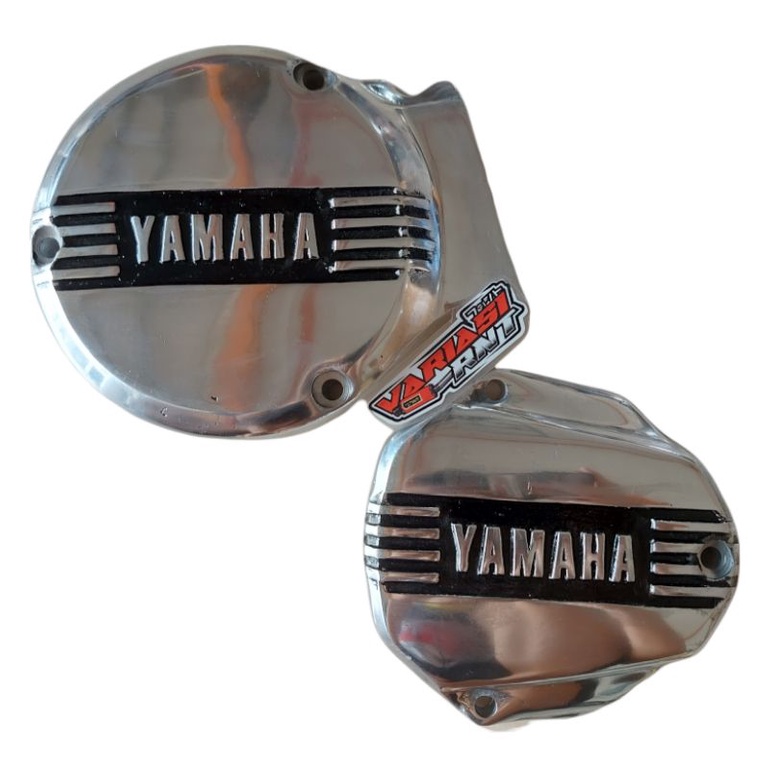 CoverTutup Bak Mesin Magnet RX King Cobra Crome No Ori / Bukan Original
