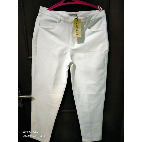 Celana Elington Putih Le'Rosetz