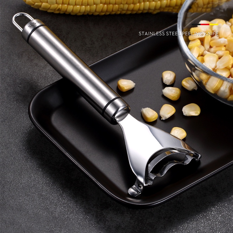 Stainless Corn Seed Peeler/Pisau Serut Jagung/Pengupas Biji Jagung