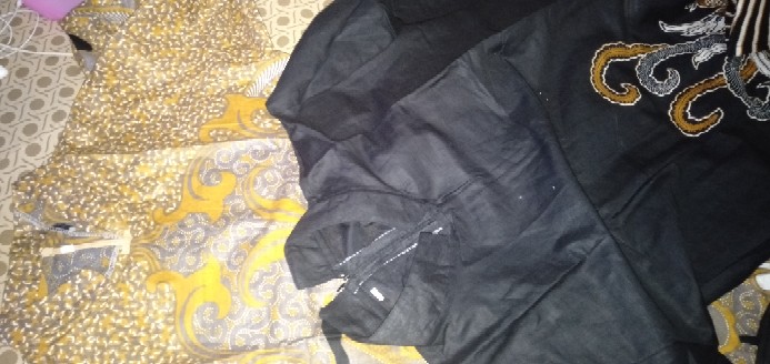 Baju Tunik Batik Fashion Atasan Tunik Cewek Kantor Outer Solo Td 002