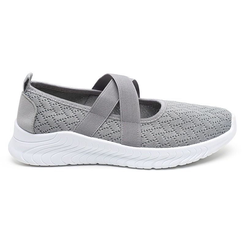 Sepatu Import Wanita 2022 Baru Sepatu Model Flat Silang Fashion Sneakers GA5605