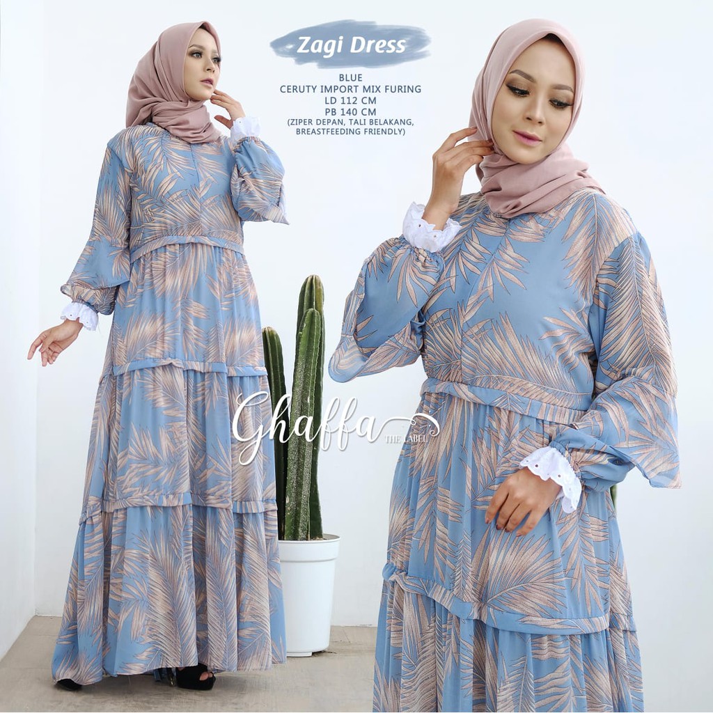 2405 ZAGI DRESS BY GHAFFA MURAH