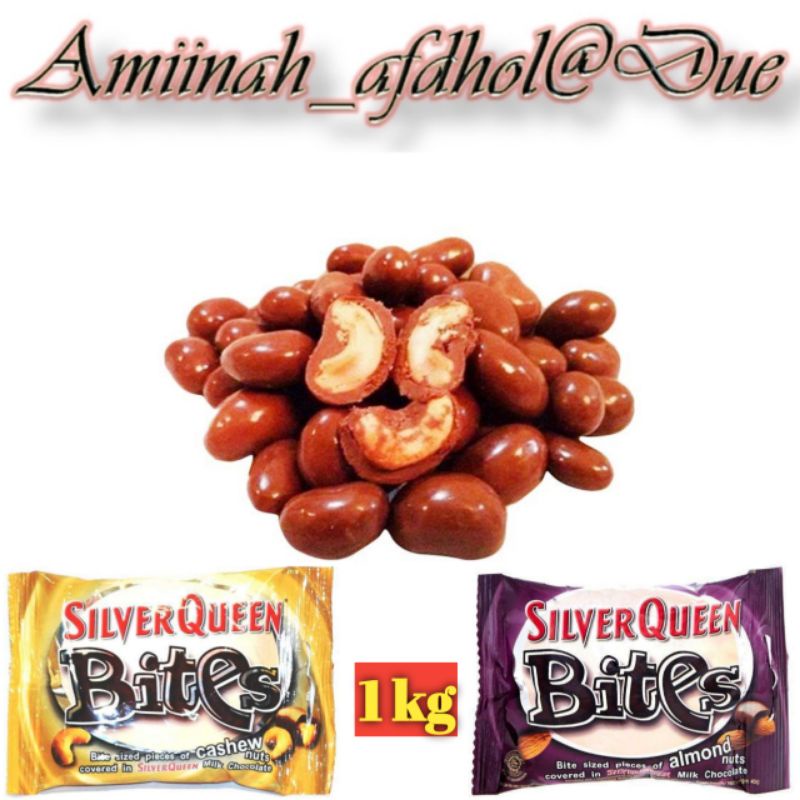 Silverqueen Bites Coklat Kiloan [ 1kg ]