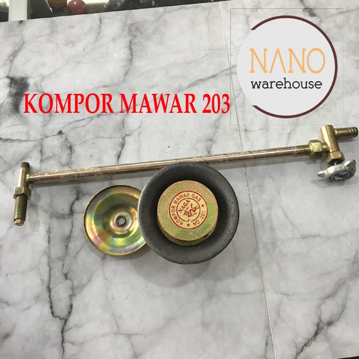 Kompor Gas Mawar Semawar 203 High Pressure Tekanan Tinggi 203