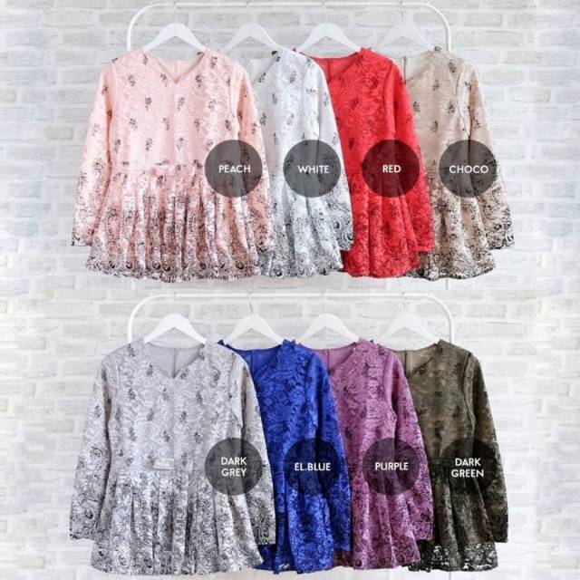 TOP PEPLA BROCADE FIT TO M BAJU ATASAN CANTIK REALPICT SESUAI GAMBAR