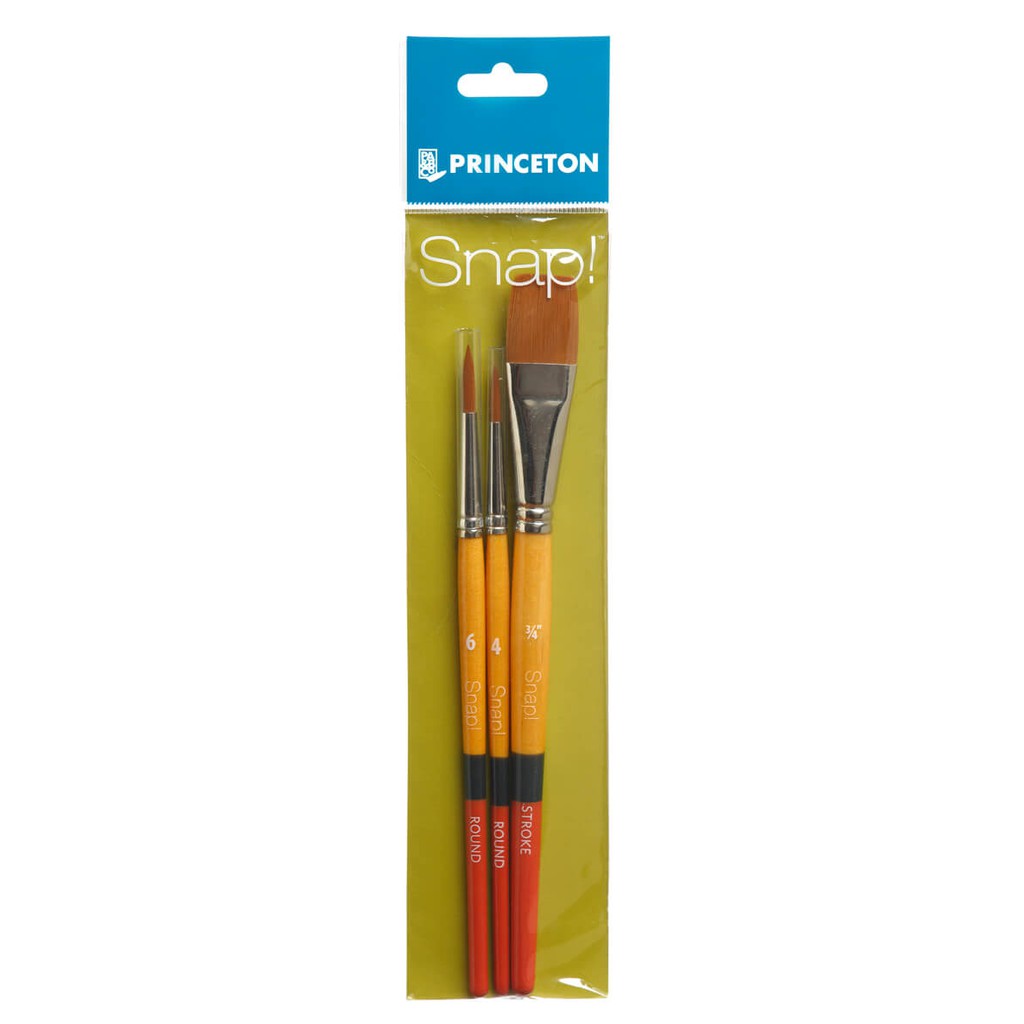 Princeton - Snap Synthetic Short-Handle Brush Set