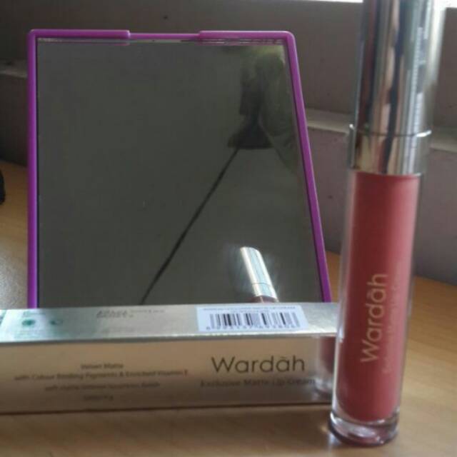 Wardah exclusive matte lip cream speachless no 5